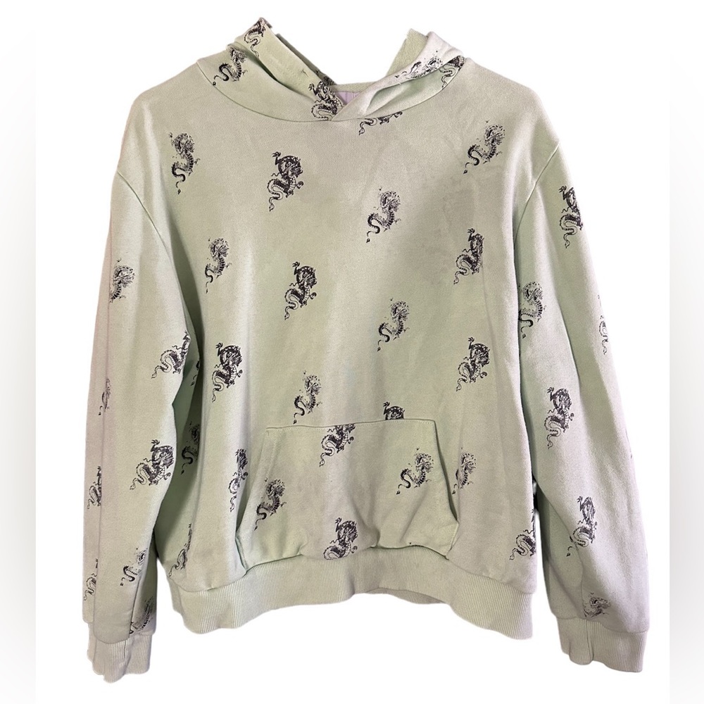 Adika green dragon hoodie